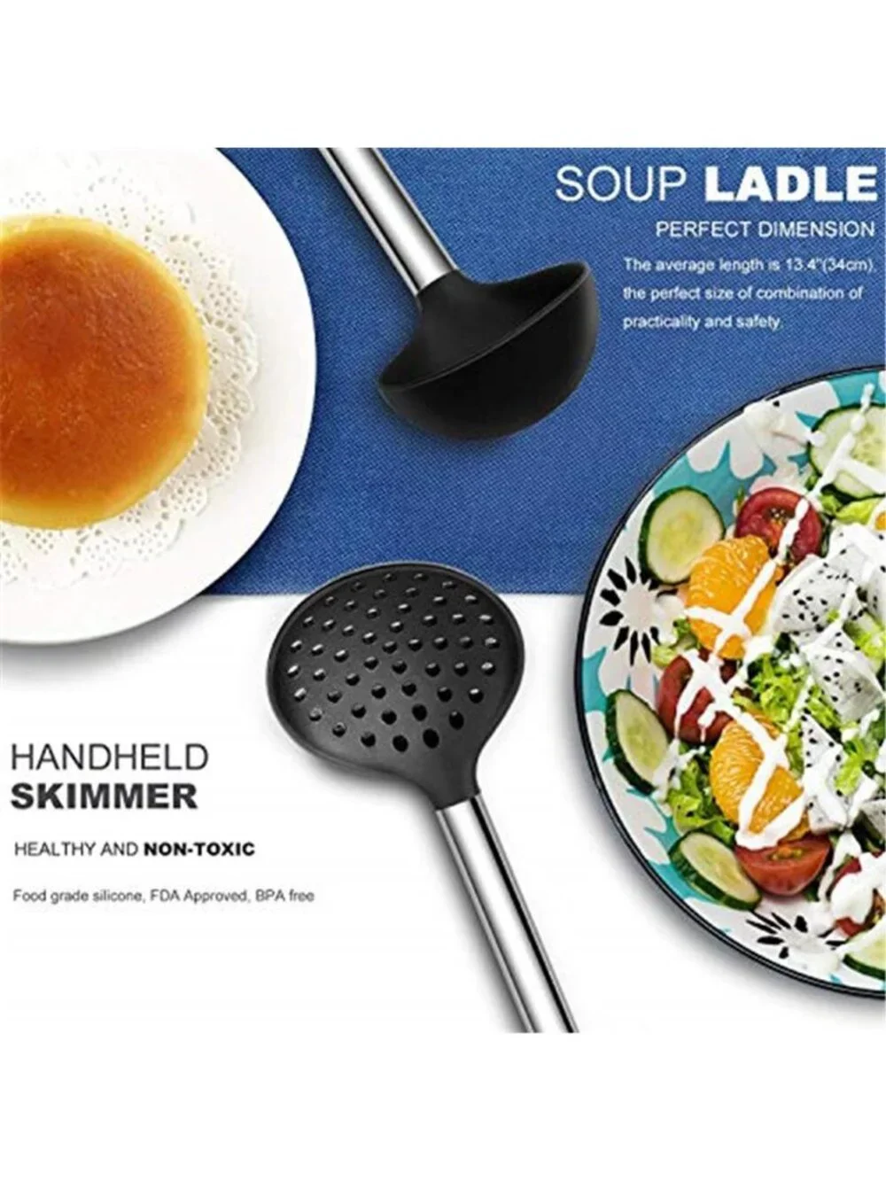 Kitchen Utensil Set-Silicone Cooking Utensils-33 Kitchen Gadgets & Spoons for